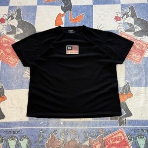 Vintage polo USA flag tee